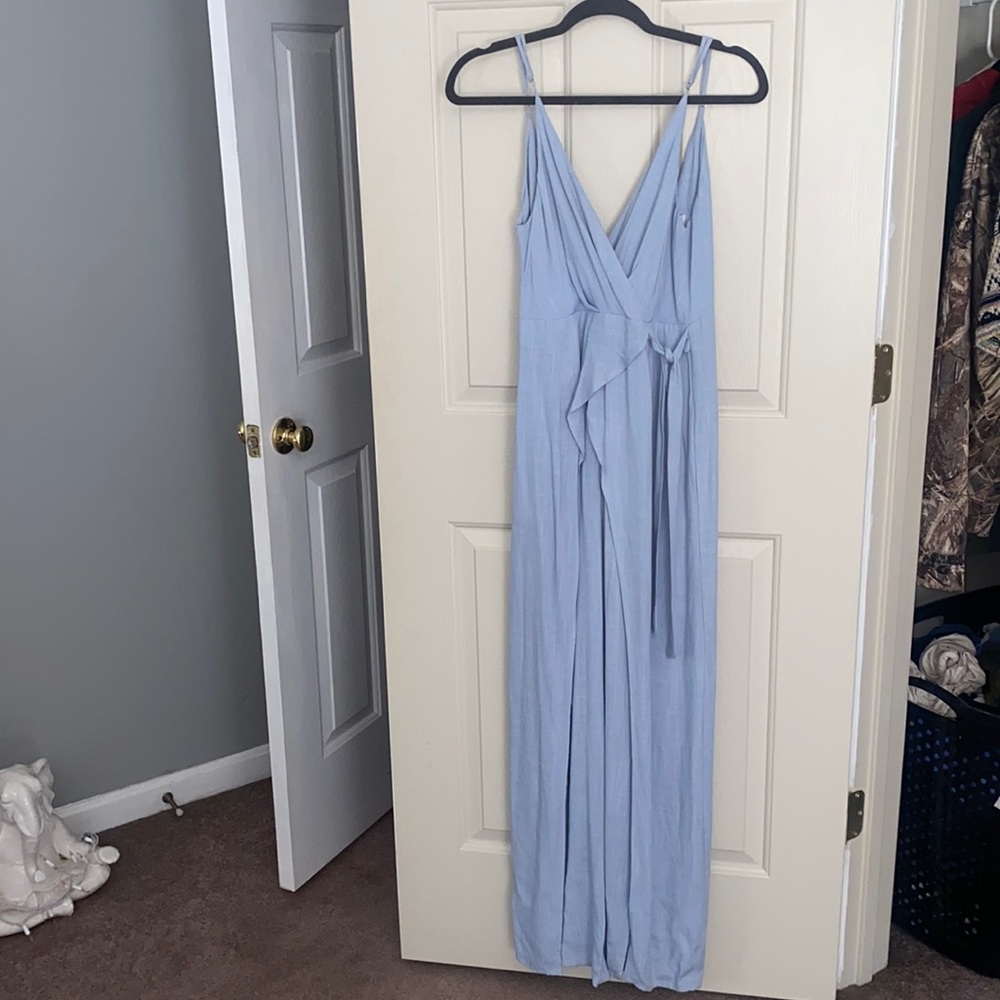 Light Blue Jumsuit